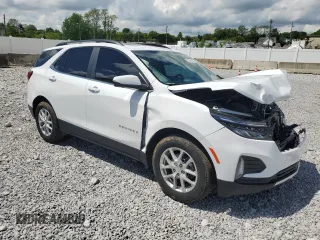 2023 Chevrolet Equinox LT with VIN 3GNAXUEG0PS141237, listed as a Copart auction lot 57030815 with 39,960 mi miles and Salvage title. Bid and sale history available at DreamBid. Image 4.