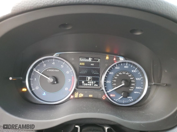 2015 Subaru XV Crosstrek Premium with VIN JF2GPAFC7F8326147, listed as a Copart auction lot 73290832 with 156,481 mi miles. Bid and sale history available at carsss.com. Image 9.