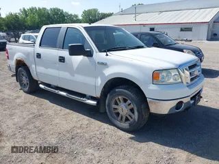2008 Ford F-150 XLT with VIN 1FTPW14V28FB51861, listed as a IAAI auction lot 42802872 with 183,092 mi miles and . Bid and sale history available at DreamBid. Image 1.