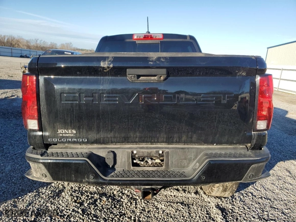 2024 Chevrolet Colorado 4WD Trail Boss with VIN 1GCPTEEK8R1136803, listed as a Copart auction lot 45145865 with 12,601 mi miles and Salvage Title. Bid and sale history available at carsss.com. Image 6.