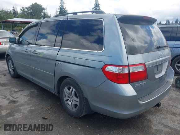 2006 Honda Odyssey EX-L z VIN 5FNRL38776B108949, wystawiony jako IAAI lot #42349613 z przebiegiem 206 240 mil mil oraz . Historia ofert i sprzedaży dostępna na DreamBid. Obrazek 3.