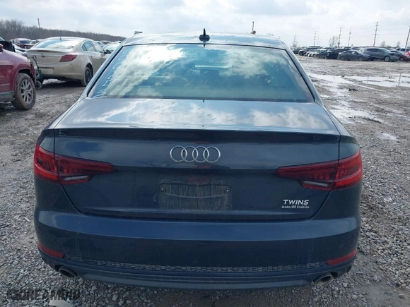 2018 Audi A4 Premium Plus with VIN WAUENAF44JN000852, listed as a IAAI auction lot 41630986 with 114,724 mi miles. Bid and sale history available at carsss.com. Image 16.