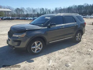 2019 Ford Explorer XLT with VIN 1FM5K7D82KGA57945, listed as a Copart auction lot 48569455 with 160,970 mi miles and Salvage Title. Bid and sale history available at carsss.com. Image 1.