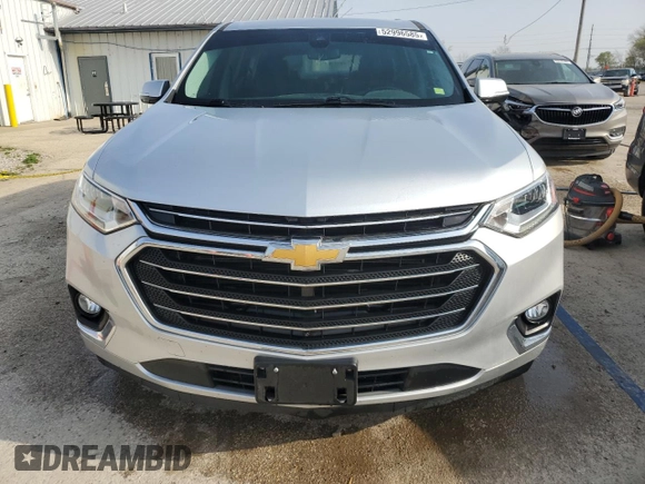 2019 Chevrolet Traverse Premier z VIN 1GNEVKKW4KJ215969, wystawiony jako Copart lot #52996585 z przebiegiem 65 894 mil mil oraz Szkoda całkowita • Salvage title. Historia ofert i sprzedaży dostępna na DreamBid. Obrazek 5.
