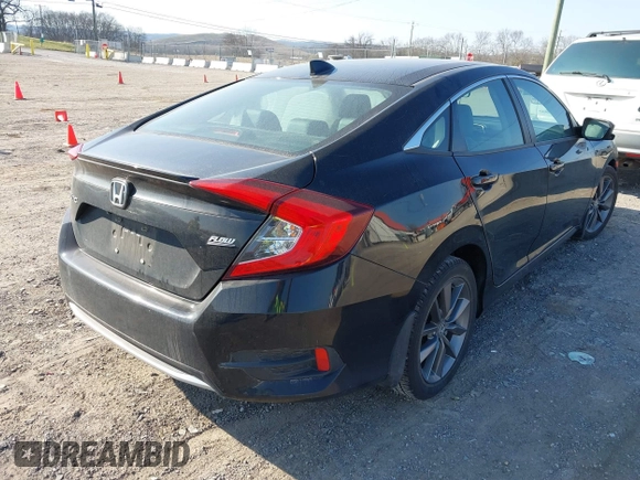 2019 Honda Civic EX-L z VIN 19XFC1F7XKE011397, wystawiony jako IAAI lot #41784014 z przebiegiem 85 938 mil mil oraz . Historia ofert i sprzedaży dostępna na DreamBid. Obrazek 4.
