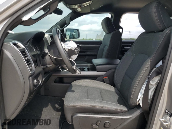 2022 Ram 1500 Big Horn with VIN 1C6SRFBT6NN135557, listed as a Copart auction lot 55143785 with 64,930 mi miles and Salvage title. Bid and sale history available at DreamBid. Image 7.