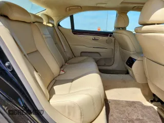 2014 Lexus LS 460 L with VIN JTHGL5EF3E5053378, listed as a Copart auction lot 61666425 with 68,013 mi miles and Salvage title. Bid and sale history available at DreamBid. Image 10.