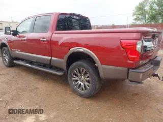 2018 Nissan Titan XD SV with VIN 1N6BA1F44JN550504, listed as a IAAI auction lot 41943693 with 1 mi miles. Bid and sale history available at carsss.com. Image 3.