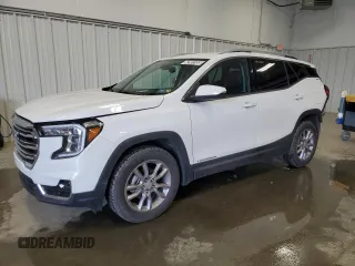 2024 GMC Terrain SLT with VIN 3GKALVEG7RL365360, listed as a Copart auction lot 62991555 with 19,391 mi miles and Clean title. Bid and sale history available at DreamBid. Image 1.