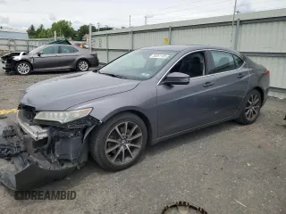 2017 Acura TLX V6 w/Advance Pkg with VIN 19UUB2F77HA003089, listed as a Copart auction lot 58361105 with 67,392 mi miles and Salvage title. Bid and sale history available at DreamBid. Image 1.