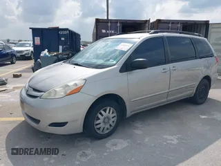2008 Toyota Sienna CE with VIN 5TDZK23C18S145690, listed as a IAAI auction lot 42004861 with 201,497 mi miles. Bid and sale history available at carsss.com. Image 2.