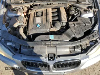 2011 BMW 3 Series 328i with VIN WBAPH5G50BNM73485, listed as a Copart auction lot 46947395 with 123,827 mi miles and Salvage Title. Bid and sale history available at carsss.com. Image 11.