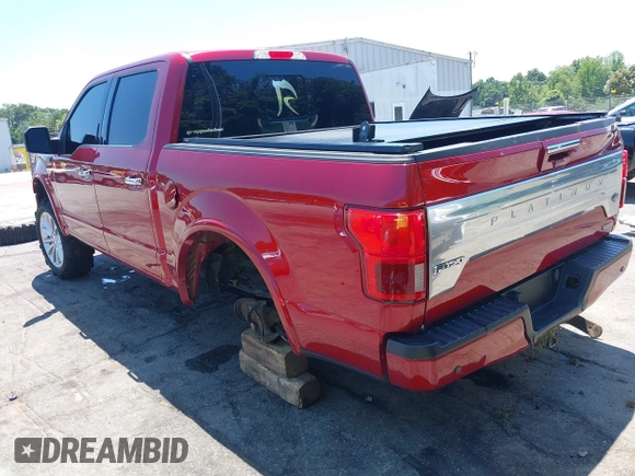 2018 Ford F-150 XL with VIN 1FTEW1EG7JFE58035, listed as a IAAI auction lot 42564558 with 122,577 mi miles and . Bid and sale history available at DreamBid. Image 3.