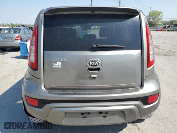 2013 Kia Soul + with VIN KNDJT2A66D7496977, listed as a Copart auction lot 52179645 with 161,440 mi miles and Salvage Title. Bid and sale history available at DreamBid. Image 6.