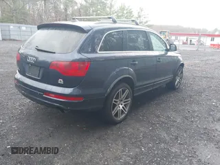 2007 Audi Q7 Premium Plus with VIN WA1EY74L67D061054, listed as a IAAI auction lot 41919887 with 175,238 mi miles and . Bid and sale history available at DreamBid. Image 4.