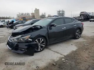 2018 Nissan Maxima Platinum with VIN 1N4AA6AP5JC391233, listed as a Copart auction lot 44428205 with 44,931 mi miles and Salvage Title. Bid and sale history available at DreamBid. Image 1.