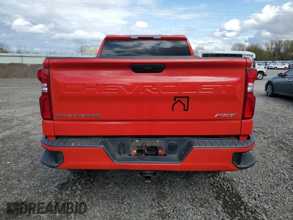 2019 Chevrolet Silverado 1500 RST with VIN 1GCRWDEK9KZ279292, listed as a Copart auction lot 51796465 with 130,603 mi miles and Clean Title. Bid and sale history available at carsss.com. Image 6.