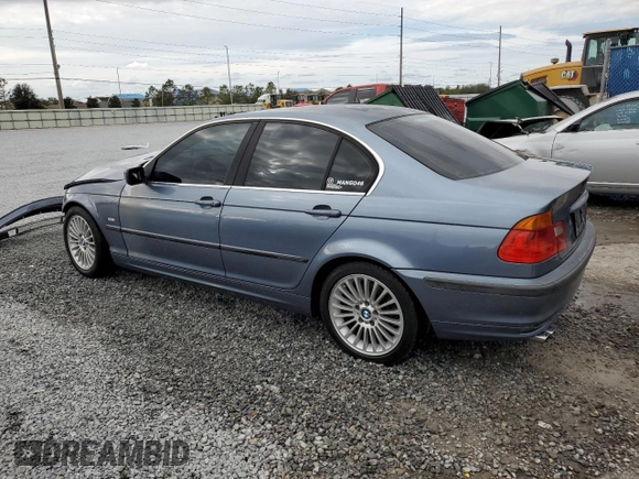 2001 BMW 3 Series 330i with VIN WBAAV53411FJ64807, listed as a Copart auction lot 86621834 with 213,899 mi miles and Salvage Title. Bid and sale history available at carsss.com. Image 2.