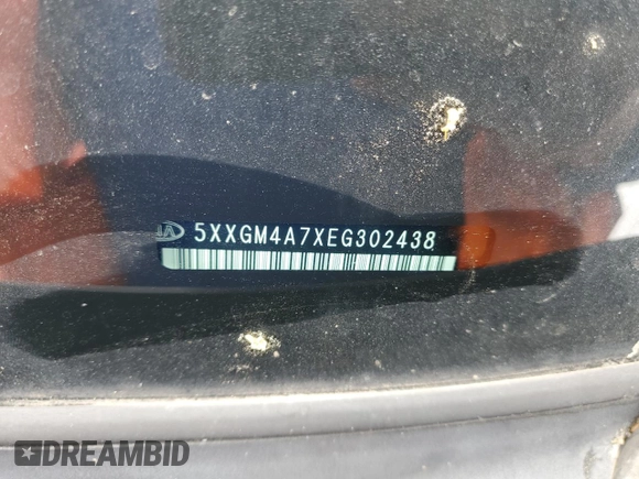 2014 Kia Optima LX z VIN 5XXGM4A7XEG302438, wystawiony jako Copart lot #53149265 z przebiegiem 155 344 mil mil oraz Szkoda całkowita • Salvage title. Historia ofert i sprzedaży dostępna na DreamBid. Obrazek 12.