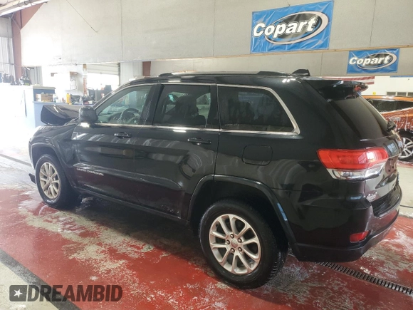 2016 Jeep Grand Cherokee Laredo z VIN 1C4RJFAG1GC472137, wystawiony jako Copart lot #56153775 z przebiegiem 103 384 mil mil oraz Szkoda całkowita • Salvage title. Historia ofert i sprzedaży dostępna na DreamBid. Obrazek 2.