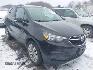 2018 Buick Encore Preferred with VIN KL4CJESB0JB543774, listed as a IAAI auction lot 41628957 with 64,141 mi miles. Bid and sale history available at carsss.com. Image 1.