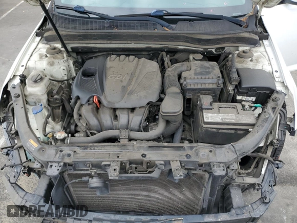 2015 Kia Optima LX with VIN KNAGM4A70F5631684, listed as a Copart auction lot 55786925 with 129,208 mi miles and Salvage Title. Bid and sale history available at DreamBid. Image 11.