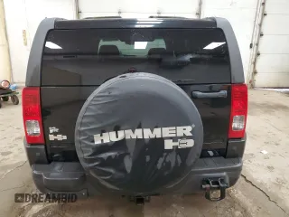 2009 Hummer H3 SUV Luxury with VIN 5GTEN13E298111760, listed as a Copart auction lot 88753705 with 169,774 mi miles and Clean Title. Bid and sale history available at carsss.com. Image 6.