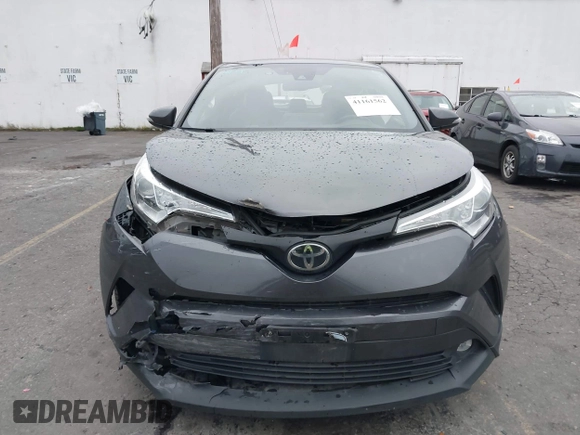 2019 Toyota C-HR XLE with VIN JTNKHMBX5K1035676, listed as a IAAI auction lot 41161562 with 185,962 mi miles. Bid and sale history available at carsss.com. Image 12.