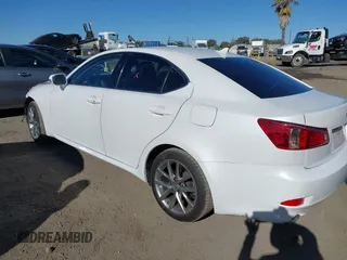 2013 Lexus IS 250 with VIN JTHCF5C2XD5062390, listed as a IAAI auction lot 41403300 with 84,181 mi miles and . Bid and sale history available at DreamBid. Image 3.