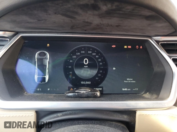 2013 Tesla Model S с VIN 5YJSA1DNXDFP04134, выставлен на аукционе Copart как лот 62660125 с пробегом 150 560 миль миль и Чистый • Clean title. История ставок и продаж доступна на DreamBid. Изображение 9.