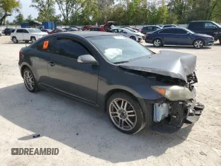 2007 Scion tC Spec with VIN JTKDE177270163263, listed as a Copart auction lot 50369285 with 167,200 mi miles and Salvage Title. Bid and sale history available at carsss.com. Image 4.