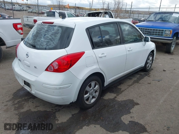 2008 Nissan Versa 1.8 S with VIN 3N1BC13E18L354964, listed as a IAAI auction lot 41581663 with 134,321 mi miles. Bid and sale history available at carsss.com. Image 4.