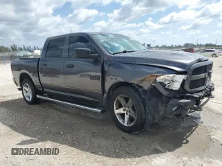 2018 Ram 1500 Express z VIN 1C6RR7KG1JS258072, wystawiony jako Copart lot #53433775 z przebiegiem 122 000 mil mil oraz Szkoda całkowita • Salvage title. Historia ofert i sprzedaży dostępna na DreamBid. Obrazek 4.