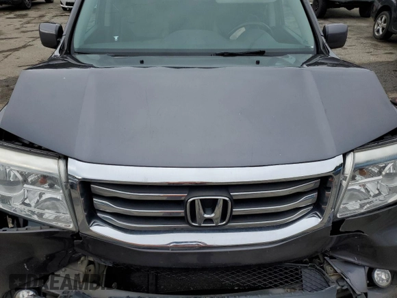 2014 Honda Pilot EX-L with VIN 5FNYF4H57EB041310, listed as a Copart auction lot 49483535 with 163,419 mi miles and Salvage Title. Bid and sale history available at carsss.com. Image 12.