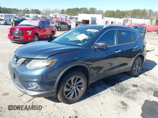 2016 Nissan Rogue SV with VIN 5N1AT2MV7GC732658, listed as a IAAI auction lot 41138612 with 119,692 mi miles. Bid and sale history available at carsss.com. Image 17.