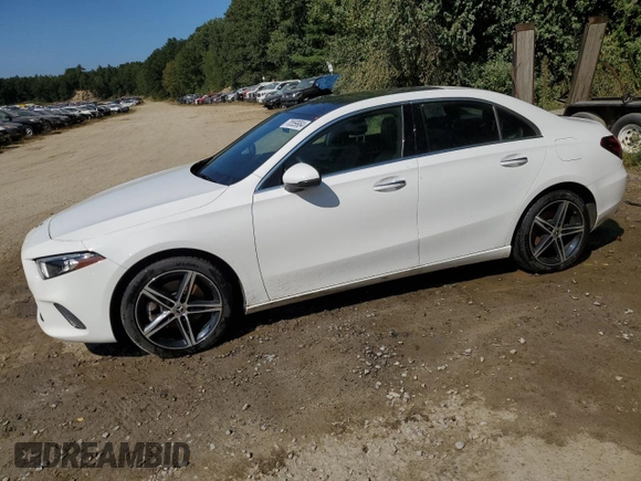 2022 Mercedes-Benz A 220 with VIN W1K3G4FB3NJ335978, listed as a Copart auction lot 70559984 with 79,445 mi miles and Clean Title. Bid and sale history available at DreamBid. Image 1.