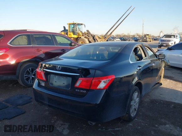 2009 Lexus ES 350 with VIN JTHBJ46G592305155, listed as a IAAI auction lot 41757976 with 170,059 mi miles. Bid and sale history available at carsss.com. Image 4.