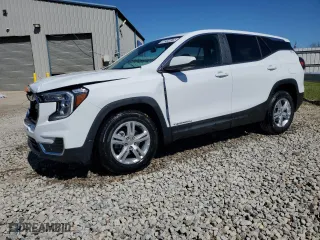 2024 GMC Terrain SLE with VIN 3GKALMEG6RL382189, listed as a Copart auction lot 50244475 with 19,796 mi miles and Clean Title. Bid and sale history available at carsss.com. Image 1.