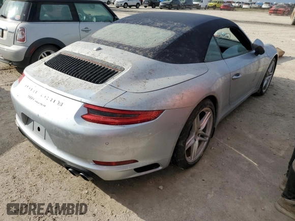 2017 Porsche 911 Carrera with VIN WP0CA2A95HS142279, listed as a Copart auction lot 75122654 with Not Provided miles and Salvage Title. Bid and sale history available at DreamBid. Image 3.
