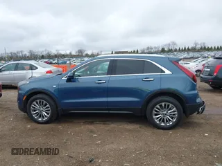 2024 Cadillac XT4 AWD Premium Luxury with VIN 1GYFZDR45RF143981, listed as a IAAI auction lot 42032787 with 14,700 mi miles and . Bid and sale history available at DreamBid. Image 14.