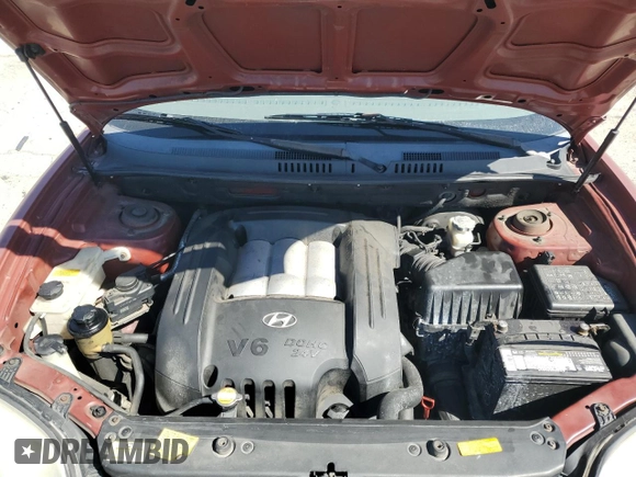 2005 Hyundai Santa Fe GLS with VIN KM8SC13D05U968258, listed as a Copart auction lot 48383205 with 190,131 mi miles and Salvage Title. Bid and sale history available at carsss.com. Image 14.
