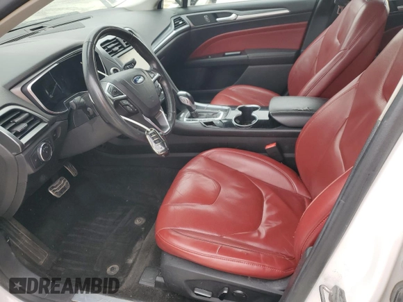 2014 Ford Fusion Titanium Hybrid with VIN 3FA6P0RU9ER160242, listed as a Copart auction lot 50209005 with 172,507 mi miles and Salvage Title. Bid and sale history available at carsss.com. Image 7.
