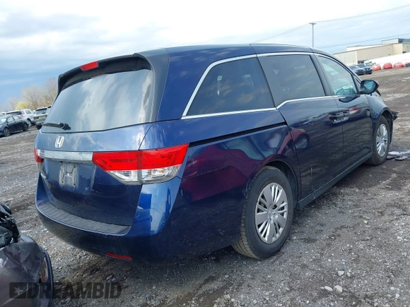 2016 Honda Odyssey LX z VIN 5FNRL5H21GB082236, wystawiony jako IAAI lot #42162790 z przebiegiem 78 318 mil mil oraz . Historia ofert i sprzedaży dostępna na DreamBid. Obrazek 4.