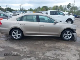 2015 Volkswagen Passat 1.8T Limited Edition with VIN 1VWAT7A32FC120769, listed as a IAAI auction lot 42013547 with 61,451 mi miles. Bid and sale history available at carsss.com. Image 13.