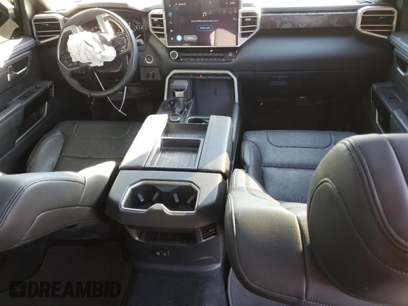 2022 Toyota Tundra Limited with VIN 5TFJA5AB7NX006956, listed as a Copart auction lot 89407285 with 22,140 mi miles and Salvage title. Bid and sale history available at DreamBid. Image 8.