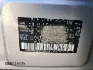 2017 Subaru Outback Premium with VIN 4S4BSAHC2H3251373, listed as a Copart auction lot 49558315 with 35,960 mi miles and Salvage Title. Bid and sale history available at DreamBid. Image 15.