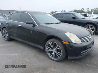 2004 Infiniti G35 w/Leather z VIN JNKCV51E44M114392, wystawiony jako IAAI lot #42477169 z przebiegiem 164 521 mil mil oraz . Historia ofert i sprzedaży dostępna na DreamBid. Obrazek 1.