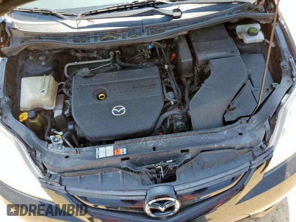 2010 Mazda 5 Sport z VIN JM1CR2W36A0375490, wystawiony jako Copart lot #59781495 z przebiegiem 210 922 mil mil oraz Szkoda całkowita • Salvage title. Historia ofert i sprzedaży dostępna na DreamBid. Obrazek 12.
