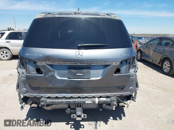 2017 Mercedes-Benz GLS 450 z VIN 4JGDF6EE9HA829030, wystawiony jako IAAI lot #41861336 z przebiegiem 107 836 mil mil oraz . Historia ofert i sprzedaży dostępna na DreamBid. Obrazek 16.