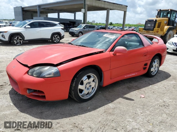 1999 Mitsubishi 3000GT GT z VIN JA3AM84J4XY001608, wystawiony jako Copart lot #64366944 z przebiegiem 153 804 mil mil oraz Tytuł czysty. Historia ofert i sprzedaży dostępna na DreamBid. Obrazek 1.